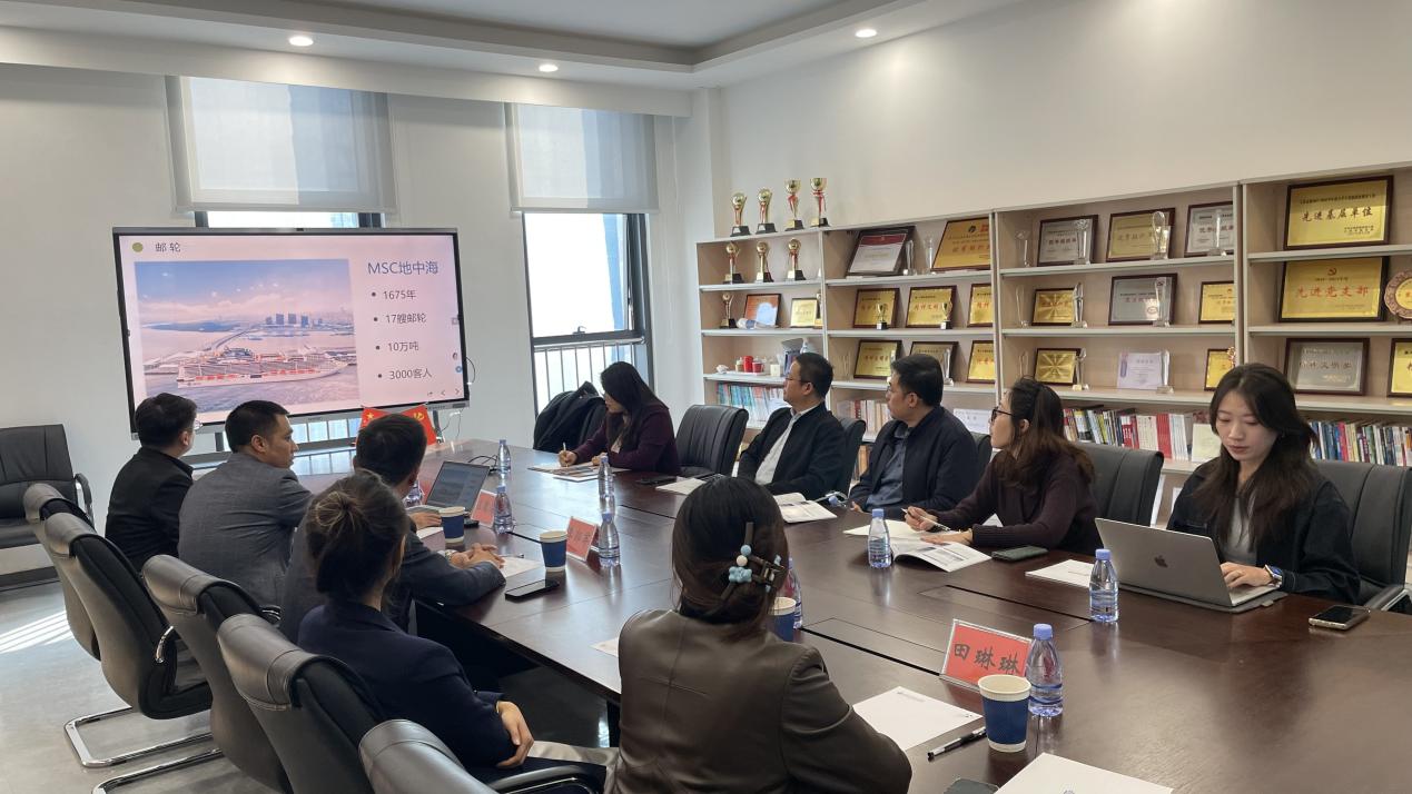 ​国际外语人才共育|外国语学院与环海海事探讨校企合作新机遇