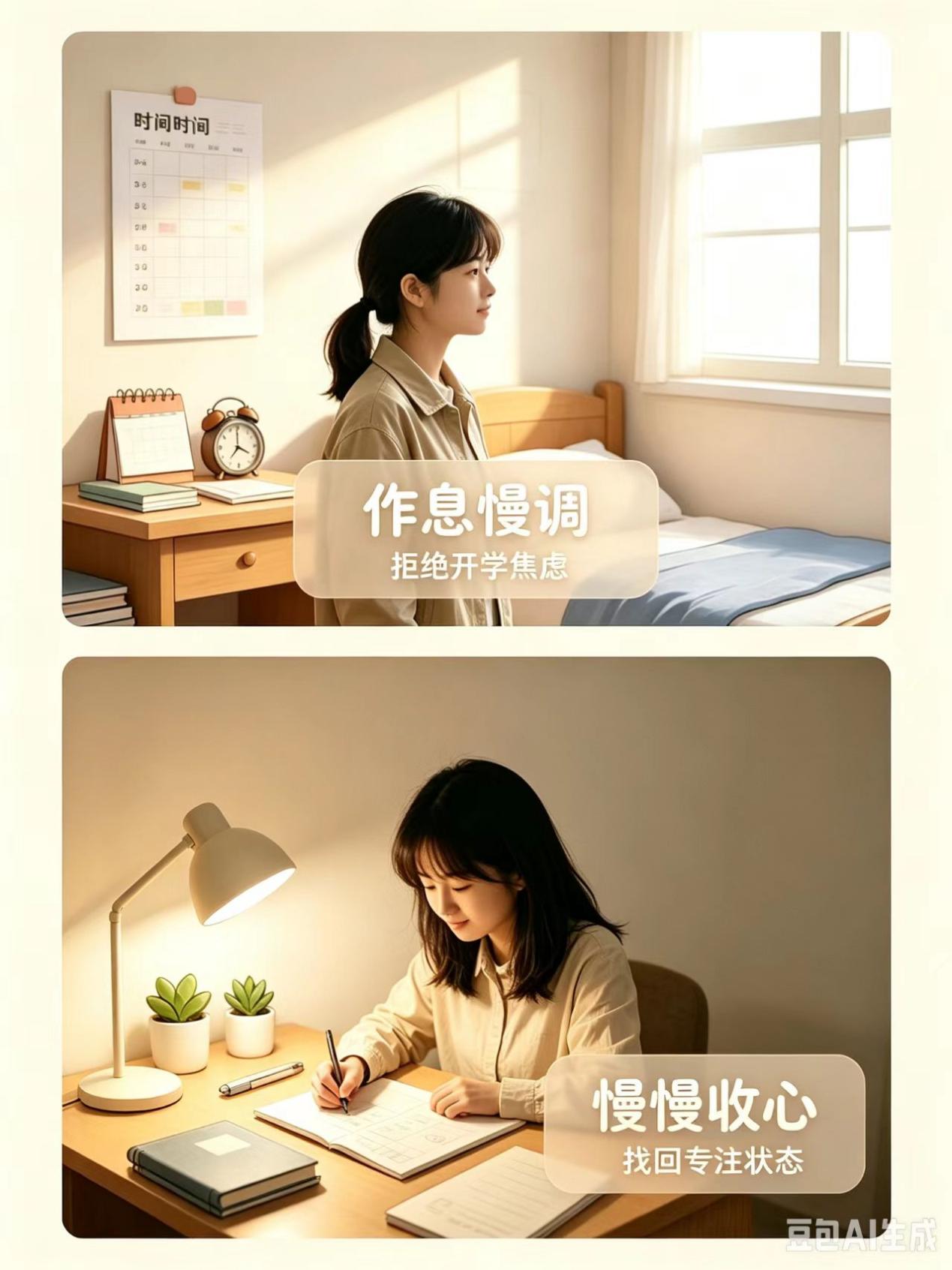 开学倒计时|收心归位，奔赴新程